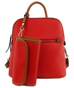 Fashion 2-in-1 Backpack LQF050 RED
